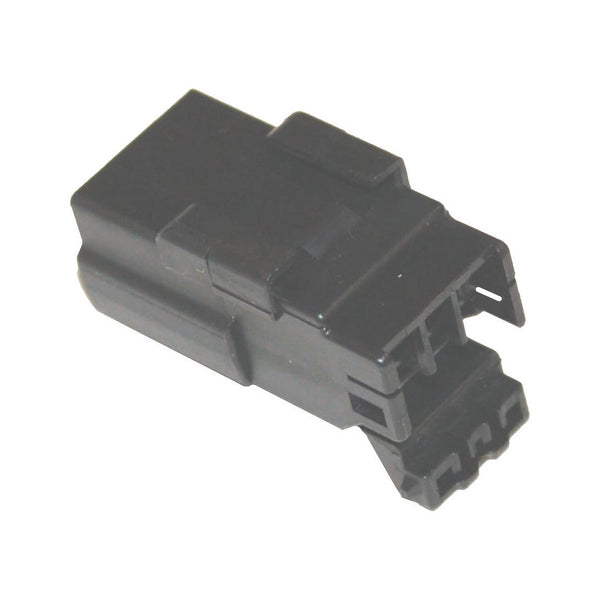 Amp K 3 Wire Cap Housing Multilock Hd# 73103 96bk