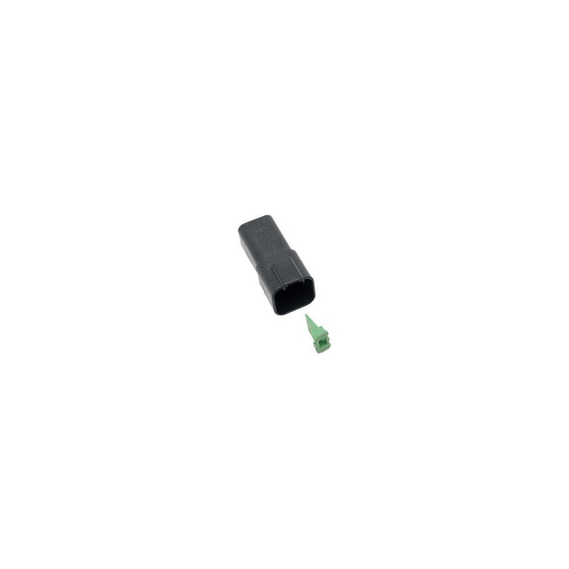 6 Wire Black Deutsch Rcptcl & Wdglck Hd# 72106 94bk