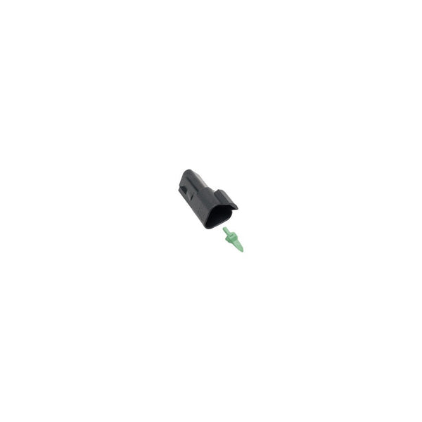 3 Wire Black Deutsch Rcptcl & Wdglck Hd# 72103 94bk
