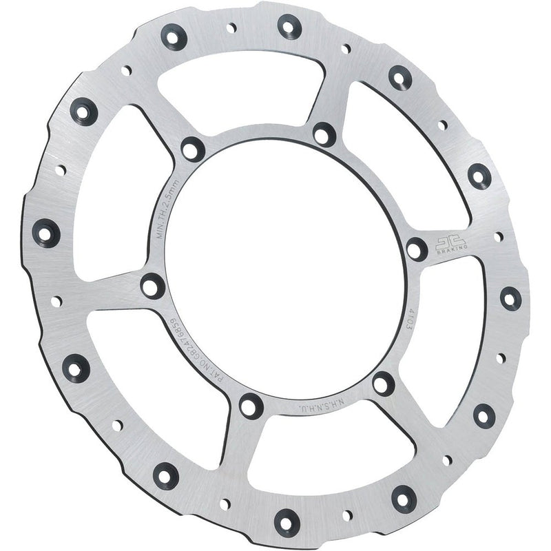 Front Brake Rotor Ss Self Cleaning Yam
