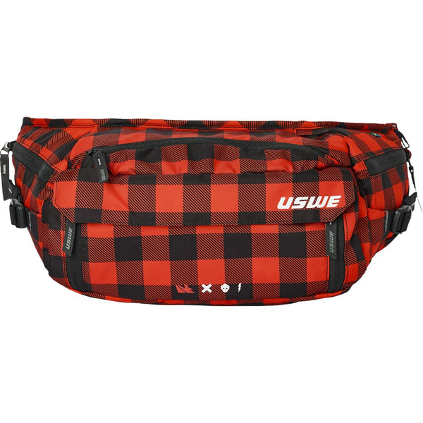 USWE Waist Hip Pack - 6L - Flannel Red 5206083048