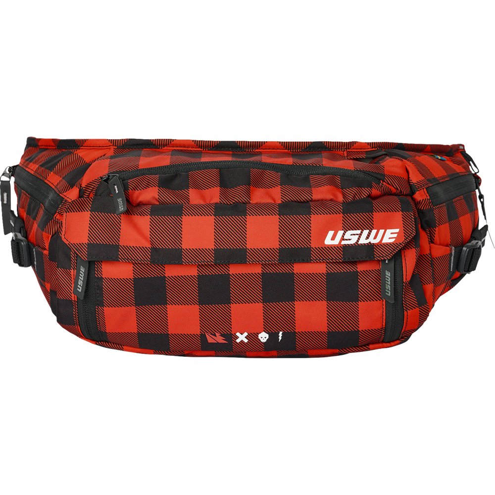 USWE Waist Hip Pack - 6L - Flannel Red 5206083048