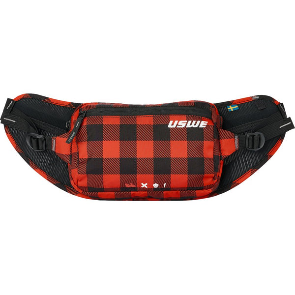 USWE Waist Hip Pack - 2L - Flannel Red 5202083048