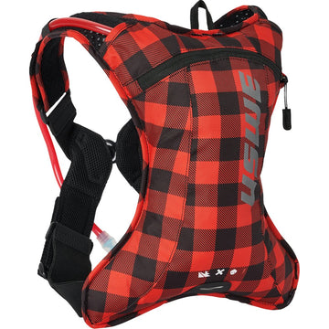 USWE Outlander Hydration Pack - 2L - Flannel Red/Black 5202076048