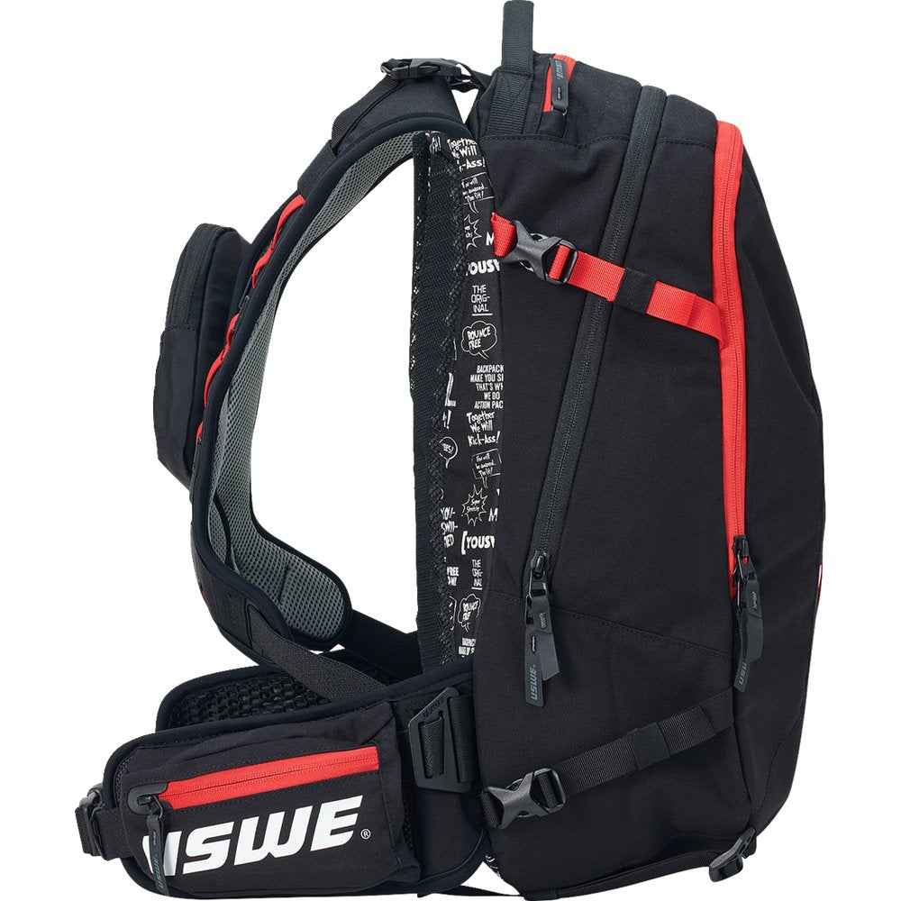 USWE Core Off-Road Daypack - 25L - Black/Red 2253336