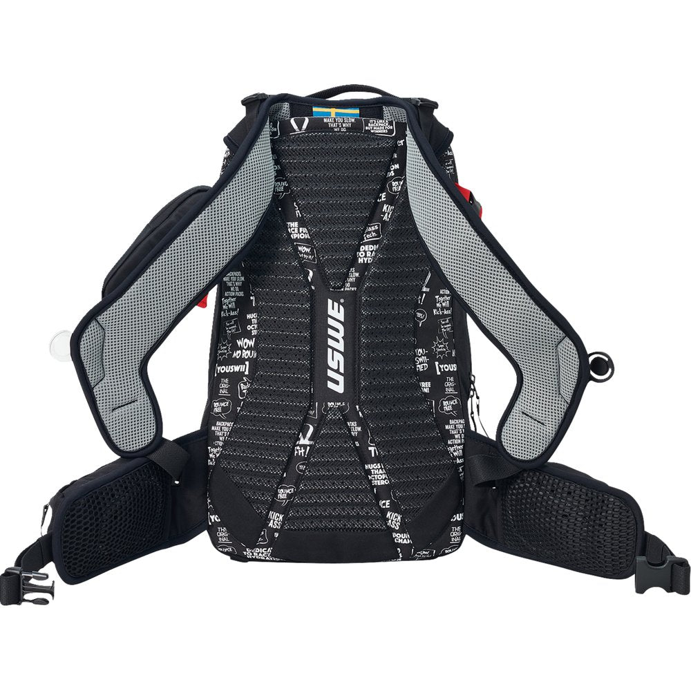 USWE Core Off-Road Daypack - 25L - Black/Red 2253336