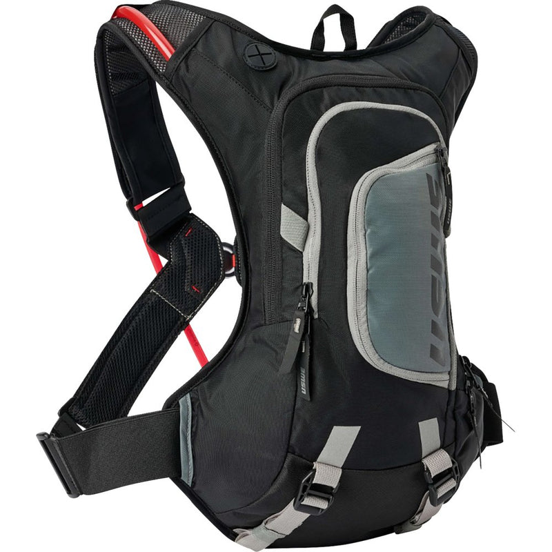 USWE Moto Hydration Pack - 8L - Black/Gray 208059001