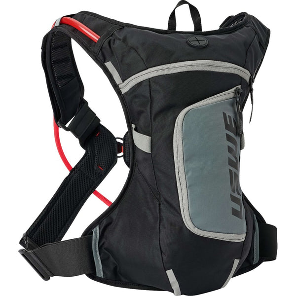 USWE Moto Hydration Pack - 4L - Black/Gray 204059001