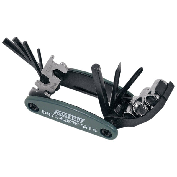 CRUZTOOLS Multi Tool - Folding - Combination Hex/Slotted/Phillips OM14