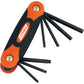 CRUZTOOLS Key Set - Hex/Torx - Folding FHT1