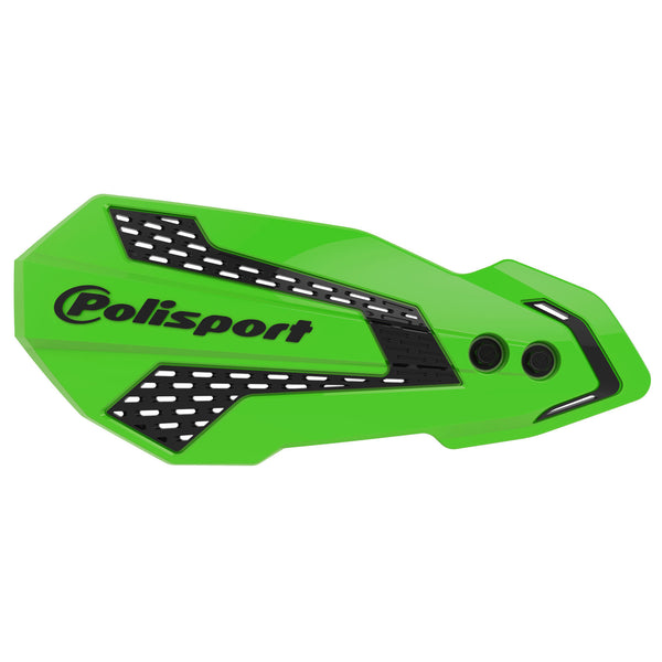 Polisport Mx Flow Handguards Green/Black
