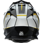 Moose Offroad MR3 Helmet - F.A.F. - White/Black/Gold - XL 0110-8931