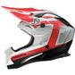 MOOSE OFFROAD MR3 Helmet - F.A.F. - White/Black/Red - XL 0110-8939