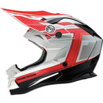 Moose Offroad MR3 Helmet - F.A.F. - White/Black/Red - XL 0110-8939