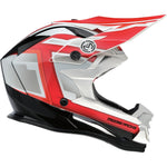 Moose Offroad MR3 Helmet - F.A.F. - White/Black/Red - XL 0110-8939