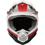 Moose Offroad MR3 Helmet - F.A.F. - White/Black/Red - XL 0110-8939