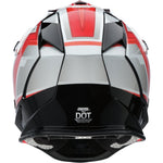 Moose Offroad MR3 Helmet - F.A.F. - White/Black/Red - XL 0110-8939