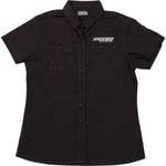 Moose Offroad Women's Moose Offroad Shop Shirt - Black - Large MRS01S7BCHLR