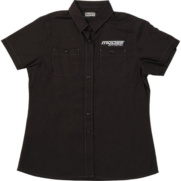 Moose Offroad Women's Moose Offroad Shop Shirt - Black - XL MRS01S7BCHXR