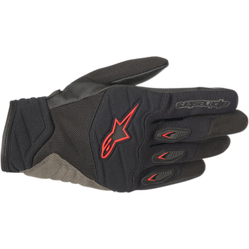 ALPINESTARS Shore Gloves - Black/Red - Large 3566318-13-L