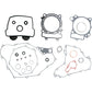 Moose Racing Motor Gasket Kit with Seal 811920MSE