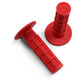 ODI Ruffian MX Full Waffle Single-Ply Grips - Red H02RFR