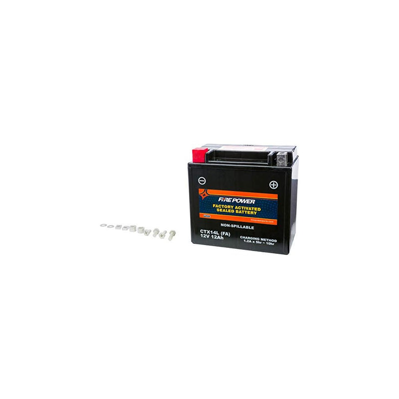 Fire Power Battery Ctx14L Sealed Factory Activated