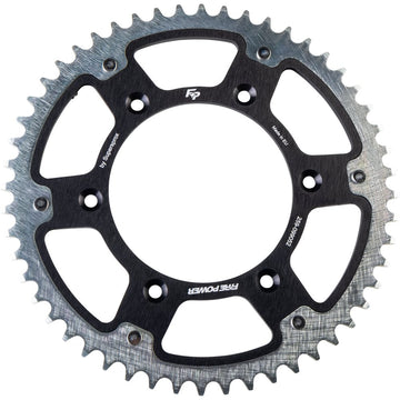 Fire Power Rear Sprocket Hybrid 52T Black / Silver