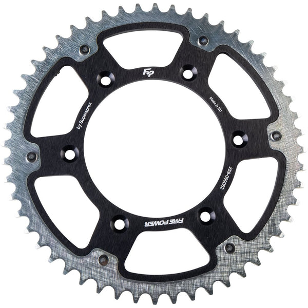 Fire Power Rear Sprocket Hybrid 52T Black / Silver