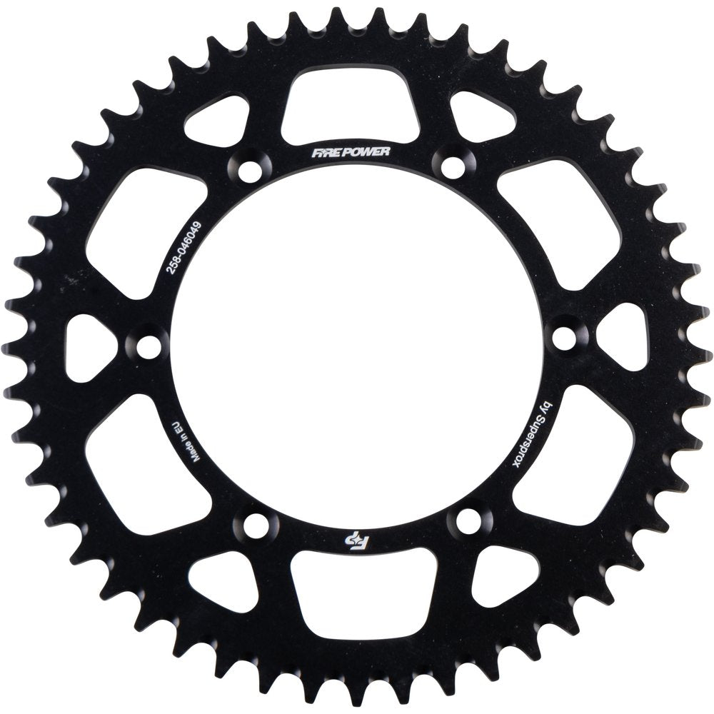 Fire Power Rear Sprocket Aluminum 258-046049 49T Black