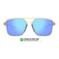 Tifosi Optics Salto Golden Ray Sky Blue Mirror Sunglasses