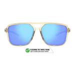 Tifosi Optics Salto Golden Ray Sky Blue Mirror Sunglasses