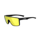 Tifosi Optics Sanctum Matte Black Smoke Yellow Mirror Sunglasses