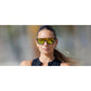 Tifosi Optics Sanctum Matte Black Smoke Yellow Mirror Sunglasses
