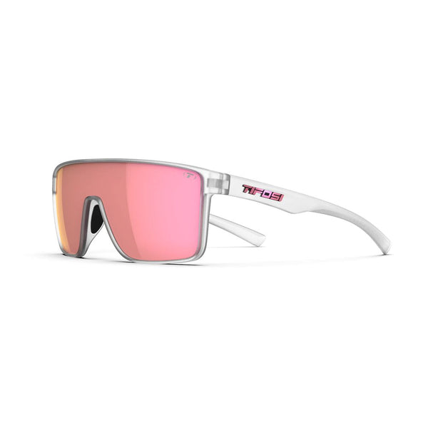 Tifosi Optics Sanctum Satin Clear Pink Mirror Sunglasses