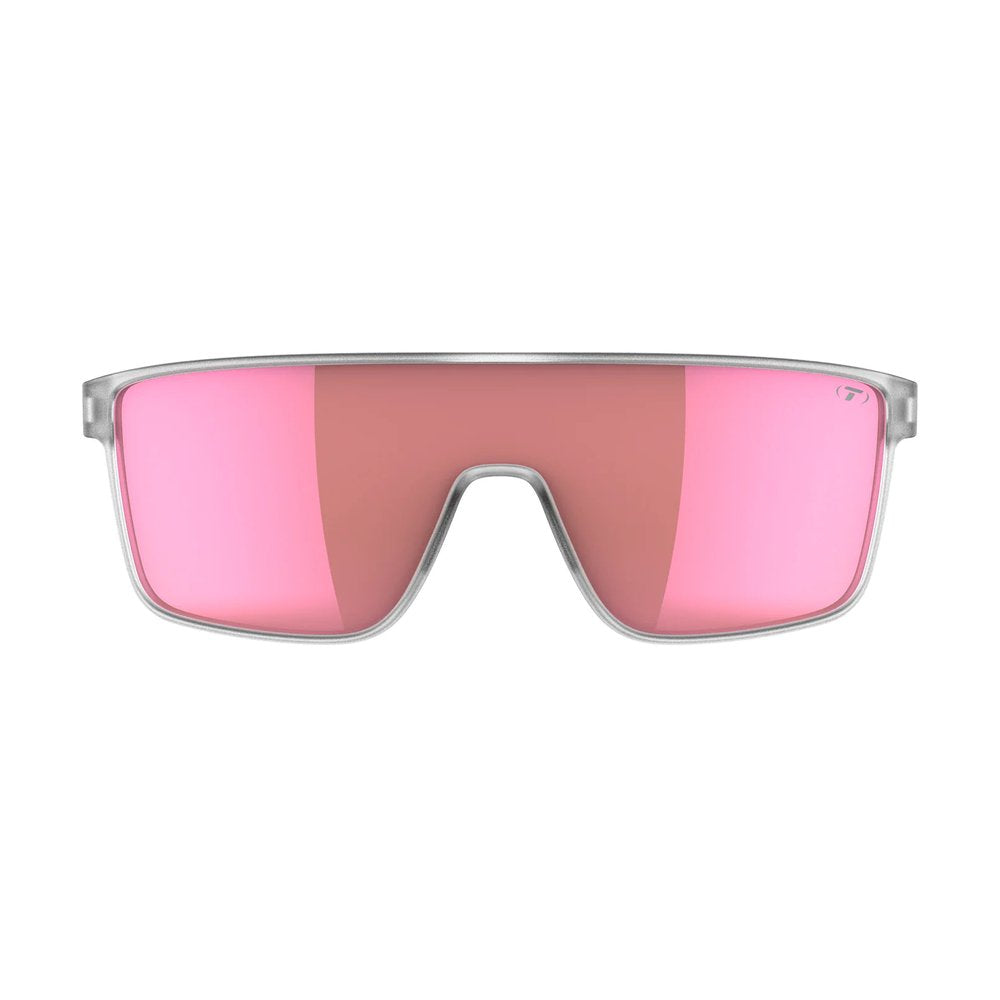 Tifosi Optics Sanctum Satin Clear Pink Mirror Sunglasses