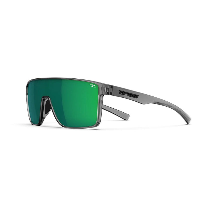 Tifosi Optics Sanctum Crystal Smoke Green Mirror Polarized Sunglasses