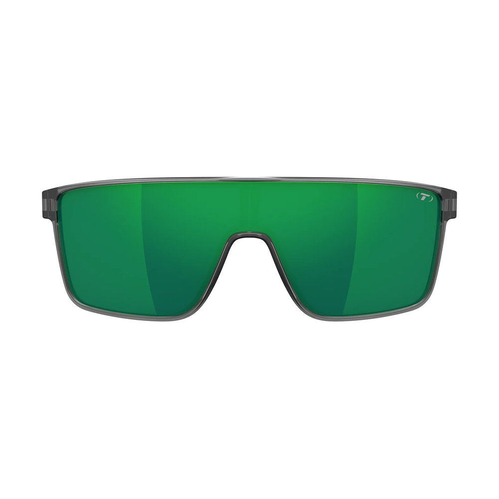 Tifosi Optics Sanctum Crystal Smoke Green Mirror Polarized Sunglasses