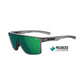 Tifosi Optics Sanctum Crystal Smoke Green Mirror Polarized Sunglasses