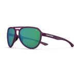 Tifosi Optics Selca Plum Crazy Smoke Green Mirror Sunglasses