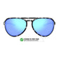 Tifosi Optics Selca Blackout Smoke No Mirror Sunglasses