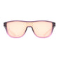 Tifosi Optics Sizzle Crystal Peach Blush Pink Mirror Sunglasses