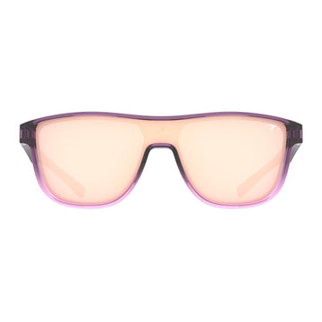 Tifosi Optics Sizzle Crystal Peach Blush Pink Mirror Sunglasses