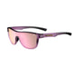 Tifosi Optics Sizzle Crystal Peach Blush Pink Mirror Sunglasses