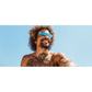 Tifosi Optics Sizzle Avant Clear Smoke Bright Blue Mirror Sunglasses