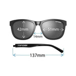 Tifosi Optics Swank Crystal  Brown / Onyx Brown Gradient Sunglasses