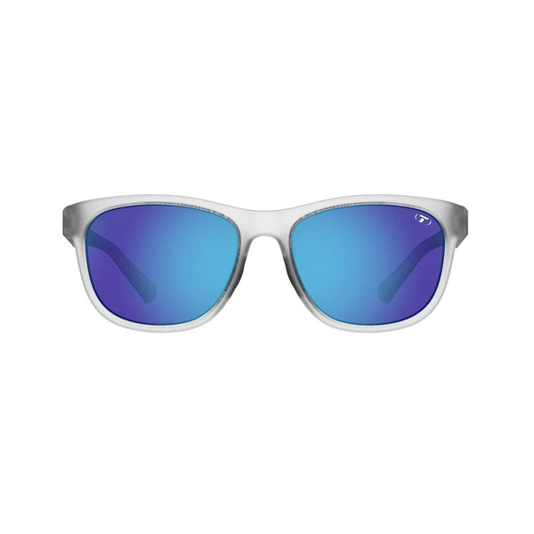 Tifosi Optics Swank Satin Clear Clarion Blue Polarized Sunglasses