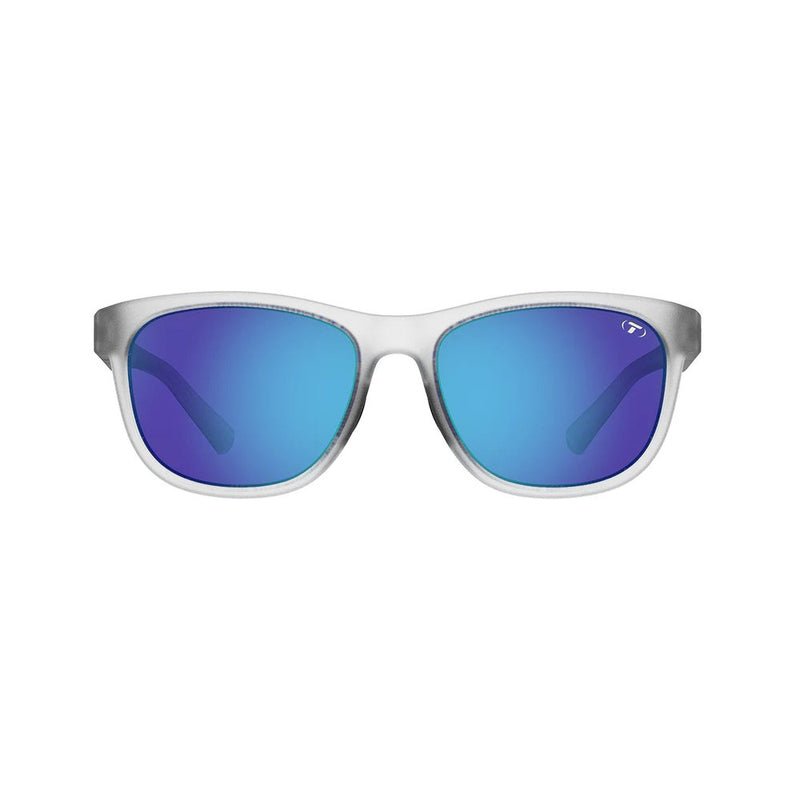 Tifosi Optics Swank Satin Clear Clarion Blue Polarized Sunglasses
