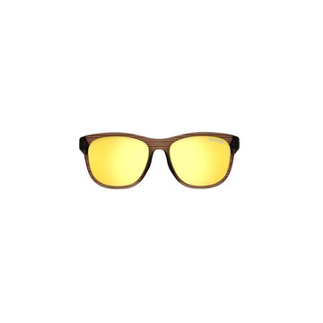Tifosi Optics Swank Woodgrain Smoke Yellow Mirror Sunglasses