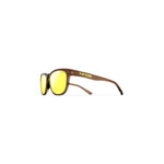 Tifosi Optics Swank Woodgrain Smoke Yellow Mirror Sunglasses